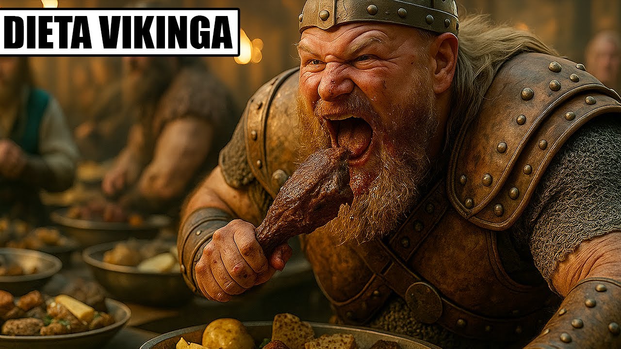 ¡Esto era TODO lo que comía un vikingo!