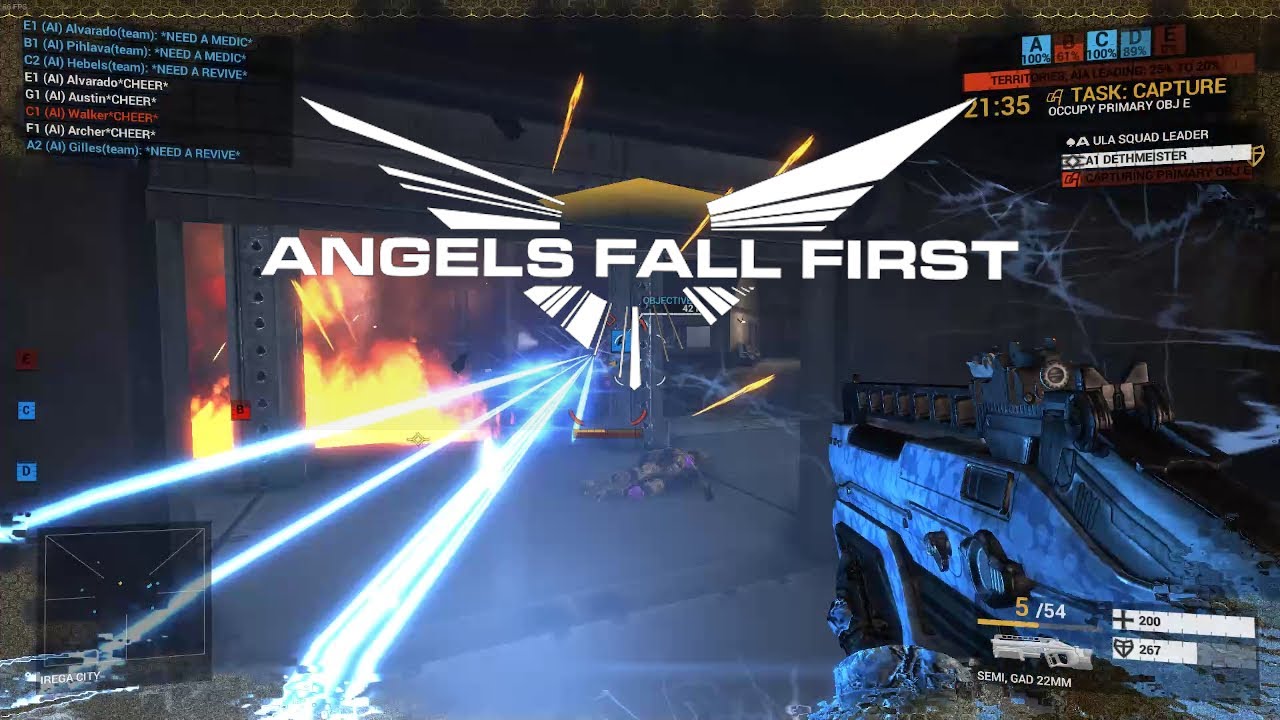 Angels Fall First: Infantry Fights - YouTube