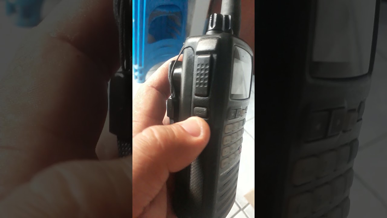 PT2COB CLÁUDIO TESTE ICOM IC-A24 /PP2FM FÁBIO CAMPO GO