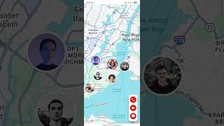 FlutterFlow Live Users Map 📍 Avatar Markers ⚡ #flutterflow #users #livemap #map
