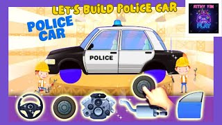 Just Start Build Police Car - Cars Game app 1 | #cargames | #topgames | #repairing | #games screenshot 5