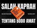 Jangan Jadi Orang Apatis! Salah Kaprah Buku Mark Manson.