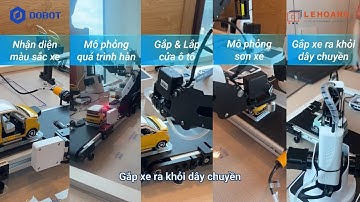 Dobot Mini Car Assembly Line – Giúp buổi học STEM sống động hơn cho học sinh, sinh viên