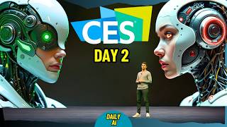 THE SHOCKING AI REVELATIONS THAT SURPRISED CES 2025 (DAY 2)