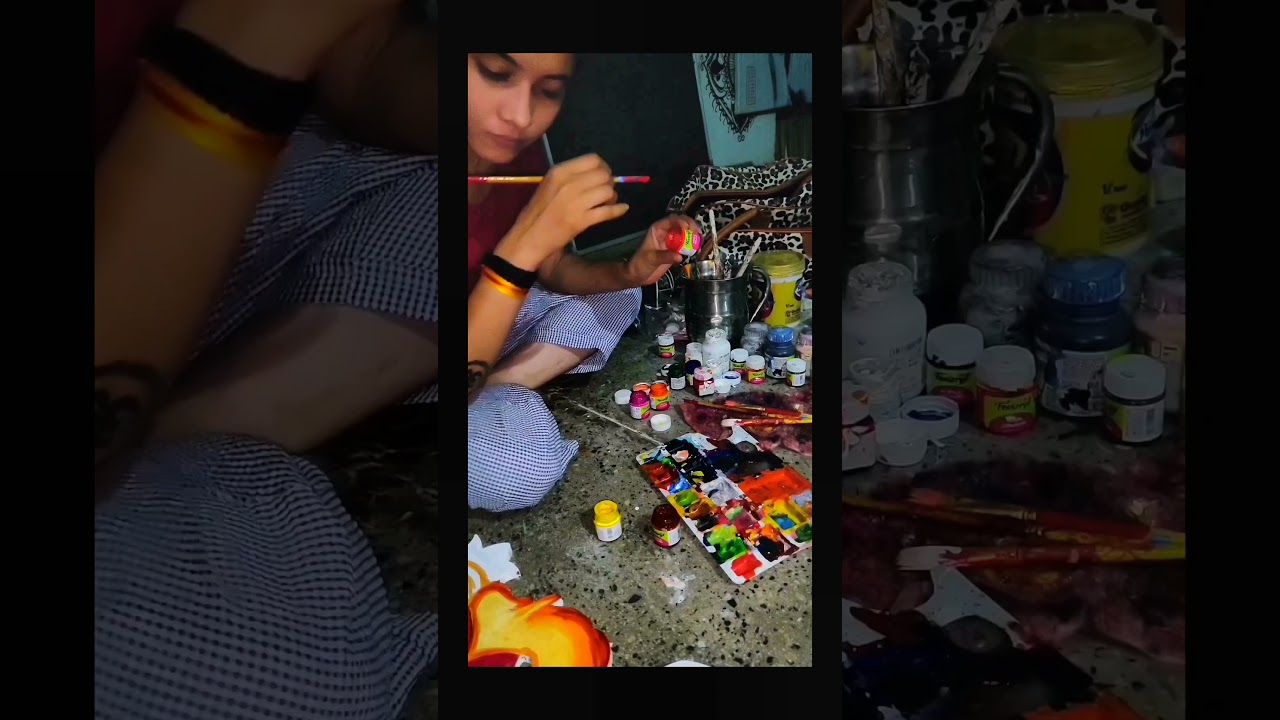 साँवरिया सेठ ||Sawariya seth mural art with painting and mix media work by 