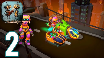 Tiny Robots: Portal Escape - Gameplay Walkthrough Part 2 - Chapter 2 (ios,Android)