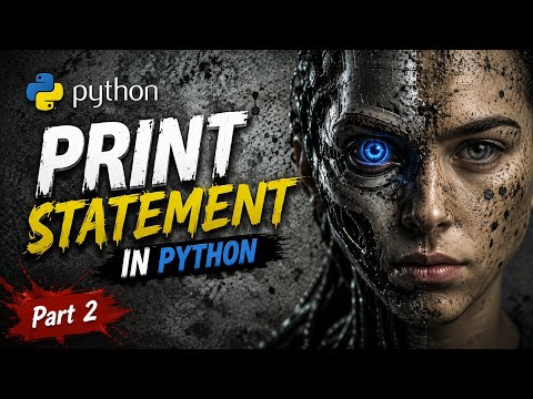 Python Print Statement Explained | print(), sep & end in Python | Python Course Part 2 (2026) 