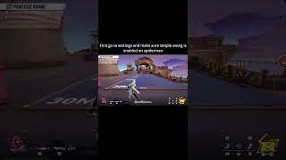 Spiderman Flash step combo tutorial #marvelrivals #gaming