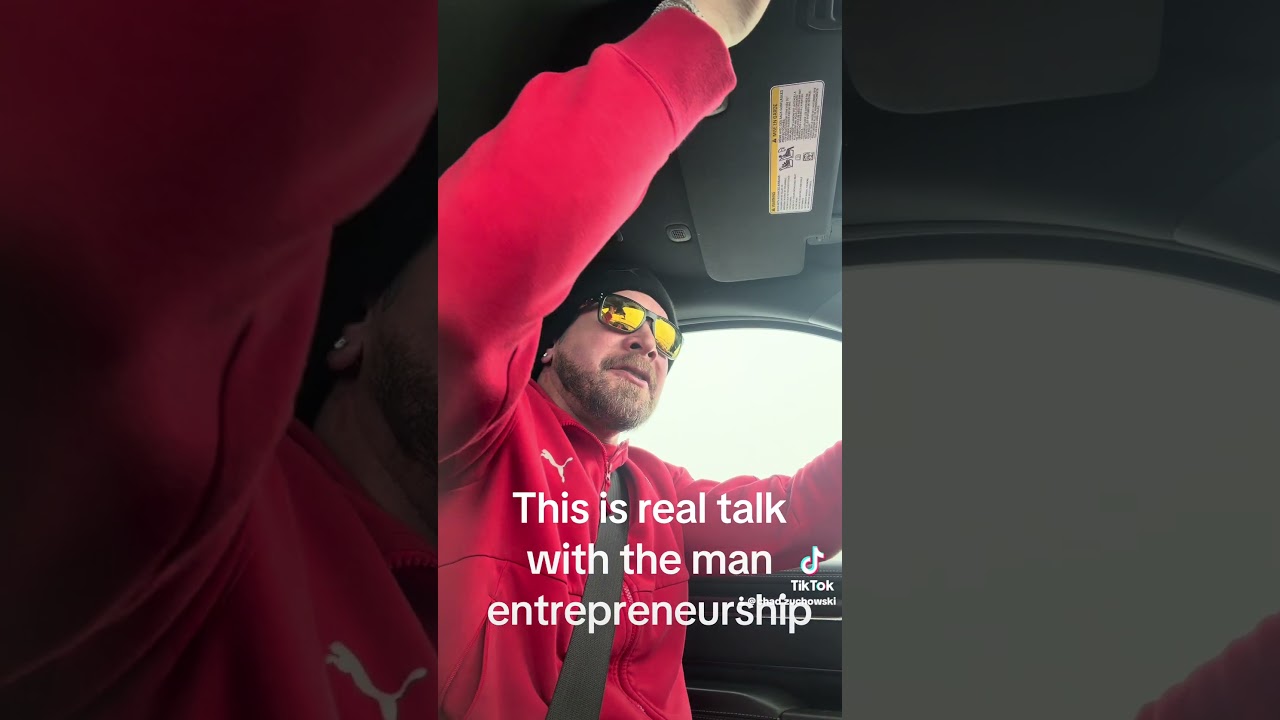 This is real talk with the man entrepreneurship