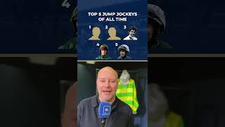 The top 5 jumps jockeys of ALL TIME according to Ben Linfoot 🏇👏