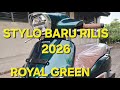 STYLO160 2026 BARU BANGET RILIS OLEH AHM VARIAN ROYAL GREEN TYPE ABS II WARNA NYA BISA BERUBAH GINI🔥