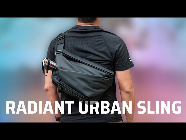 Trên tay Radiant Urban Sling: Túi đeo chéo gọn nhẹ và độc đáo | Tinh tế