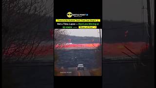 River of Fire — Real Lava Moving at 30 KM/H! 🌋🔥