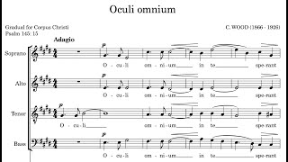 Charles Wood - Oculi Omnium Score Video