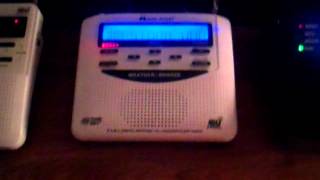 PDS Severe Thunderstorm Warning for 80mph Winds [EAS 310-313] | NOAA Weather Radio (6/29/2012)