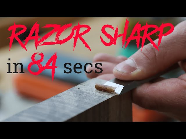 Cheap Effective Chisel Sharpening  Scary Sharp! - The Wood Whisperer