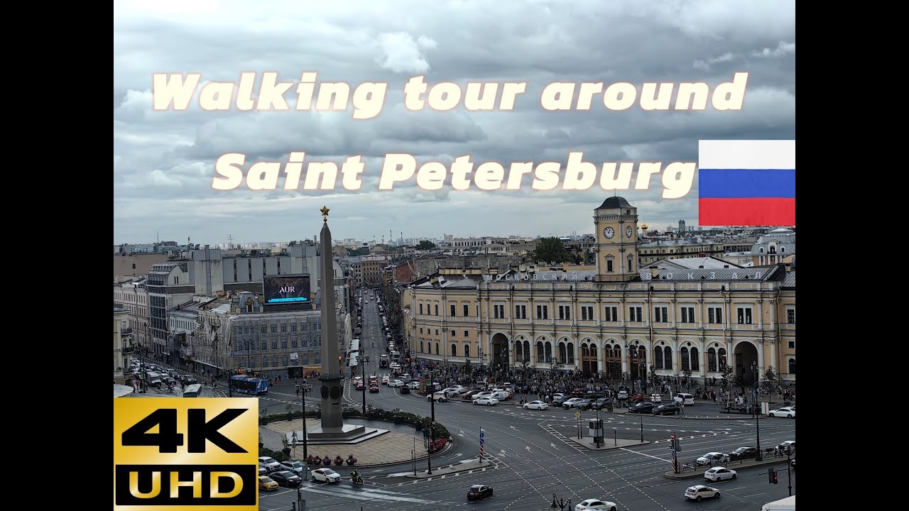 Saint-Petersburg, Russia, 4K