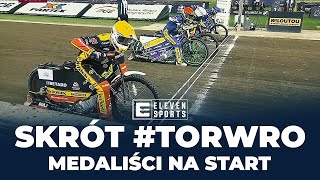 Skrót Toruń - Wrocław 4 Runda 2024 Medaliści Z Poprzedniego Roku Na Wypełnionej Motoarenie