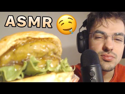 ASMR : dégustation d'un BIG BURGER ! 🤤