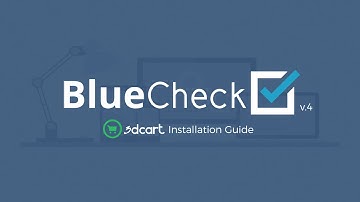 BlueCheck - 3dcart Installation