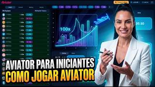 AVIATOR PARA INICIANTES - COMO JOGAR AVIATOR - COMO GANHAR NO AVIATOR ESTRATÉGIA SIMPLES PARA FORRAR