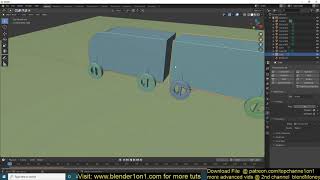 blender advanced physics simulation   how to animate a train on tracks in blender 2 8