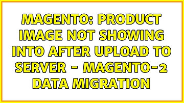 Magento: Product image not showing into after upload to server - magento-2 data migration