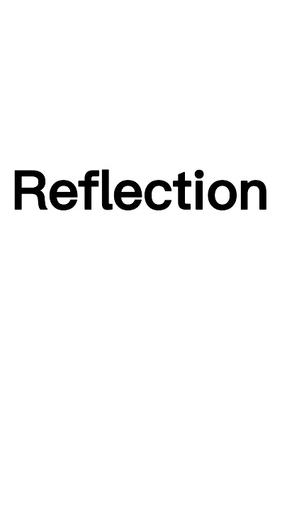 IPhone “Reflection” Ringtone