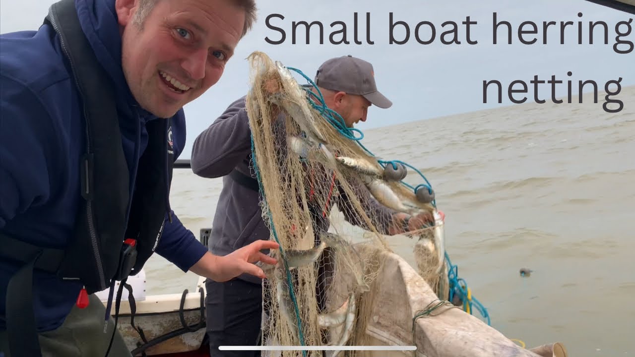 Drift netting for herring in the North Sea autumn 2022