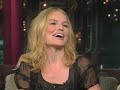 Kate Bosworth on David Letterman Show 2008