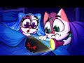 The monster under the bed   learn to sleep alone  cartoon for kids by cleo  theo 