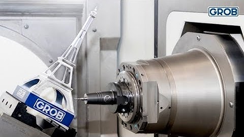Machining of an Eiffel Tower