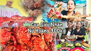 CUA SIÊU NHÂN ( SAN HÔ) QUÝ HIẾM INDO XUẤT HIỆN TẠI VIỆT NAM | ĂN CUA ĐỎ, BỌ BIỂN VÀ ỐC BÌNH DÂN