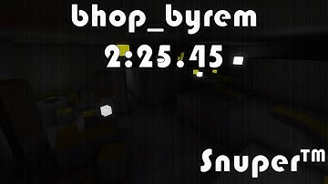 CS:GO Bhop | bhop_byrem [Segmented] - 2.25.45