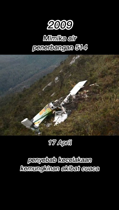 kecelakaan pesawat 2002-2021
