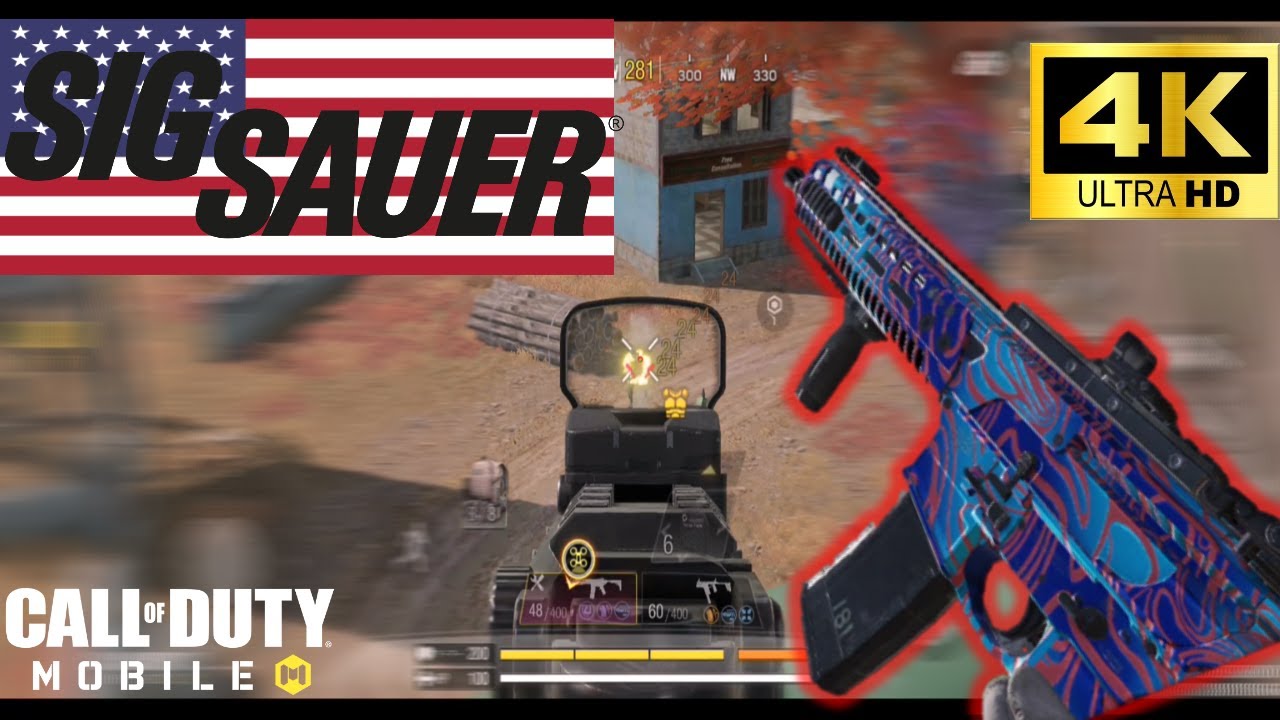 M13[SIG-Sauer MCX]:RANDOM PARTY at BATTLE ROYAL【COD mobile】4K_ULTRA HD ...