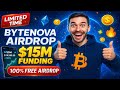 BYTENOVA AIRDROP - $15M Funding 💸| TESTNET AIRDROP 🪂 | FREE TO JOIN | $1000 PROFIT
