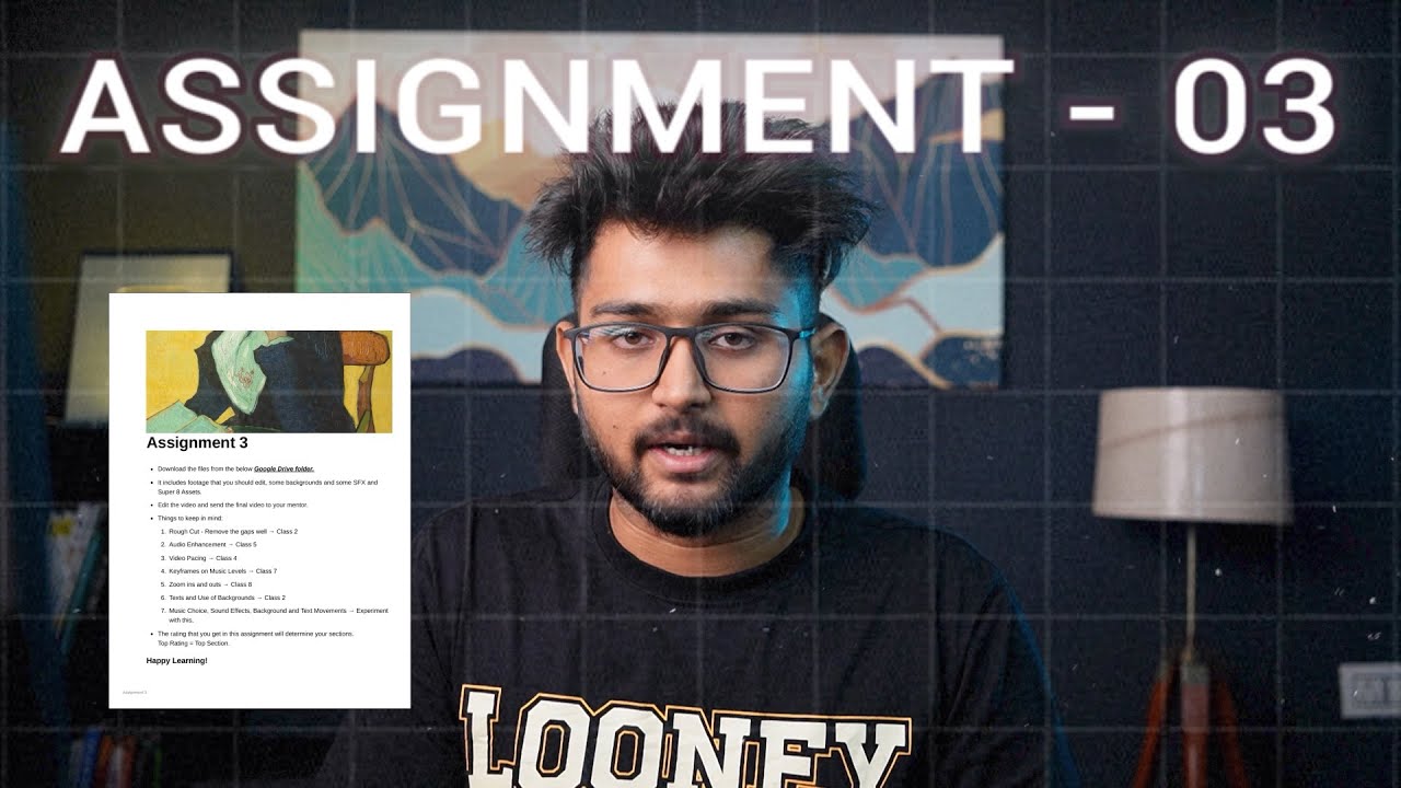 Assignment 03 – Hard Work Meets Editing |  @TharunSpeaks  ​
