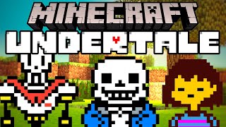 Карта по Undertale для Minecraft 1.7.10