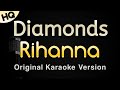 Diamonds  rihanna karaoke songs with lyrics  original key