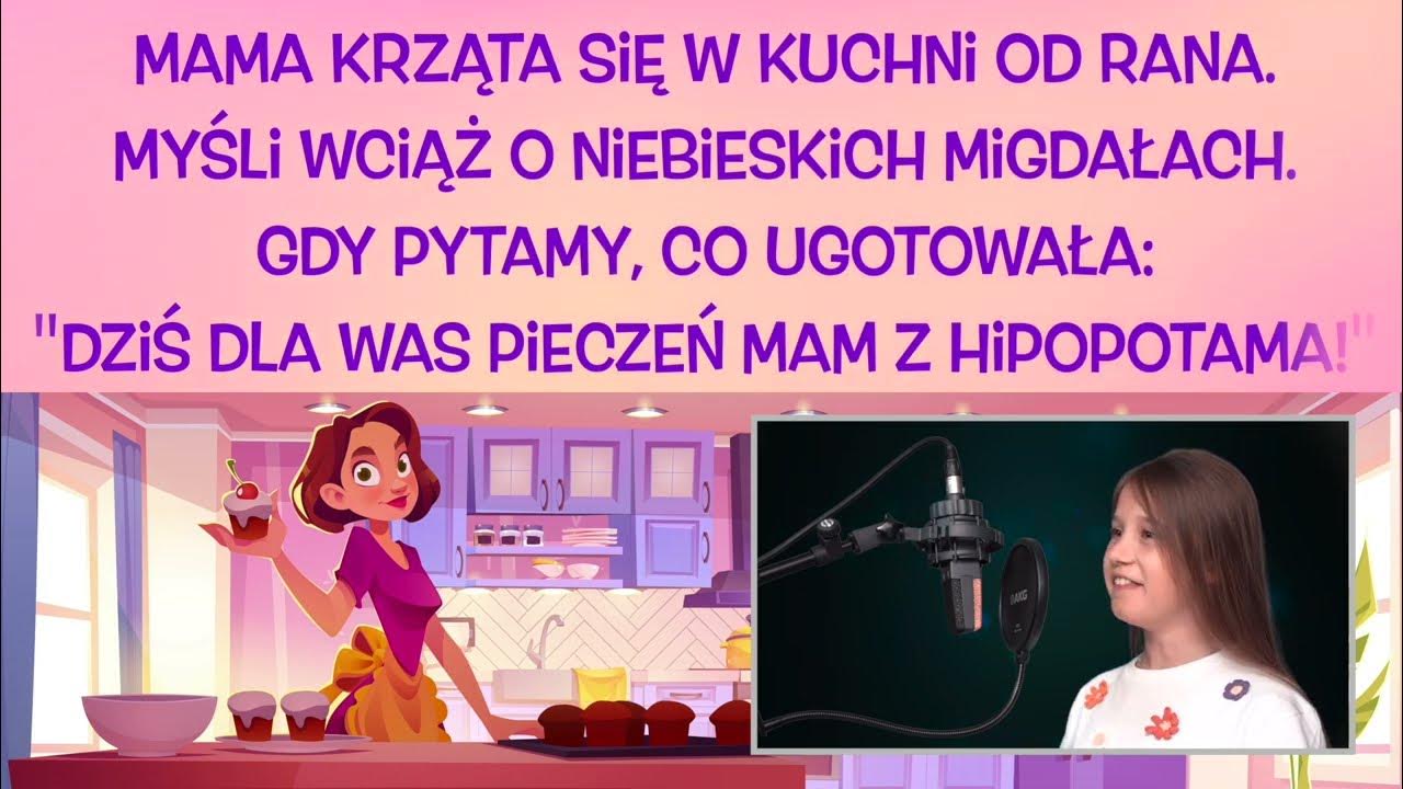 Mama Krząta Się W Kuchni Od Rana