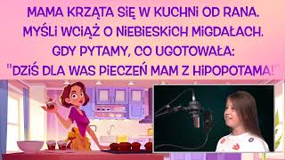 Piosenka na Dzień Mamy - Mama krząta się w kuchni od rana - Lena Sobczyk - podkład muzyczny Jangok