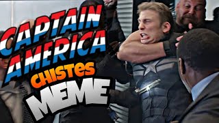 Capitan América Meme Contando Chistes