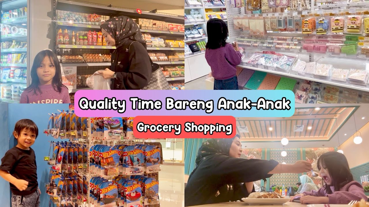 Cuci Mata Bareng Bocil Sekalian Belanja Keperluan Yang Sudah Habis