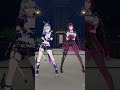 Silver Wolf + Kafka / 愛包ダンスホール【Honkai Star Rail MMD】#mmd #shorts #silverwolf #Kafka #愛包ダンスホール