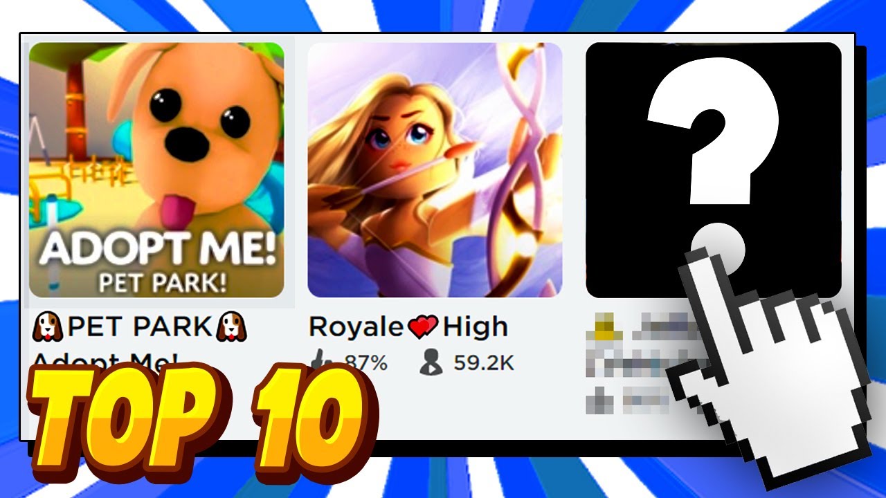 Top 10 Roblox Games In 2020 Most Visited Roblox Games Ever Youtube - what is the most popular roblox game right now