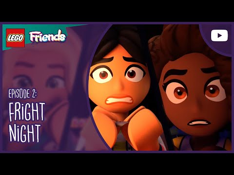 SPOOKY SLEEPOVER WITH LEGO FRIENDS 🎃👻😱 | S1E2 | #FullEpisode | LEGO Friends The Next Chapter