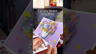 Custom Wedding Invitations Factory: Pop Up Cards for Brides &amp; Planners #popupcards #weddingideas