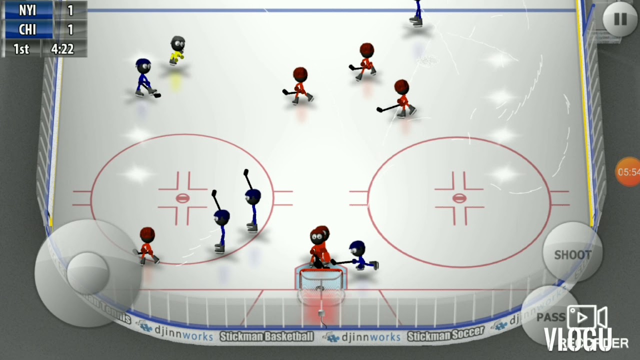 Stickman ICE Hockey short season final match 10 . YouTube