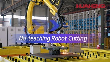 HUAHENG Teach-less High Efficiency Robotic Cutting System